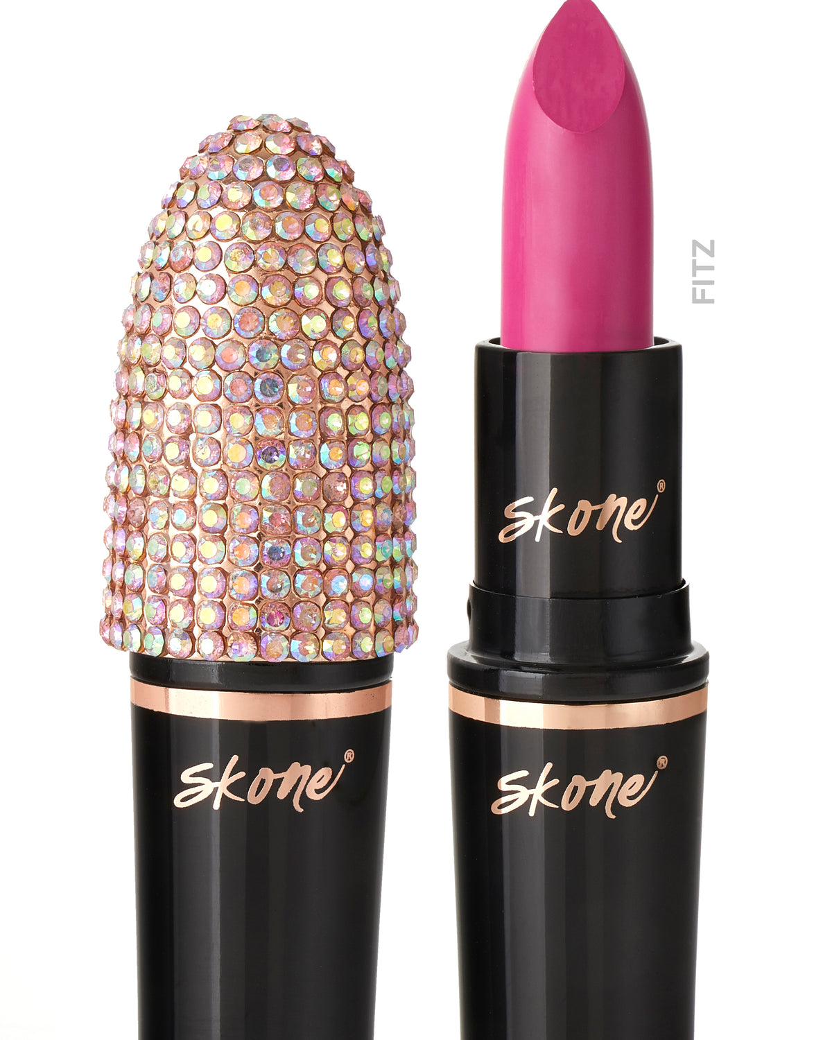 hot pink lipstick barra de labios de color rosa fuerte