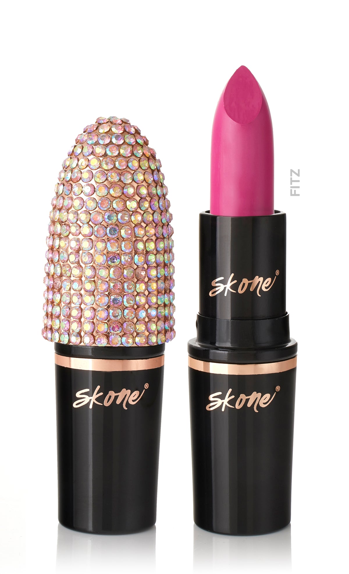 hot pink lipstick barra de labios de color rosa fuerte