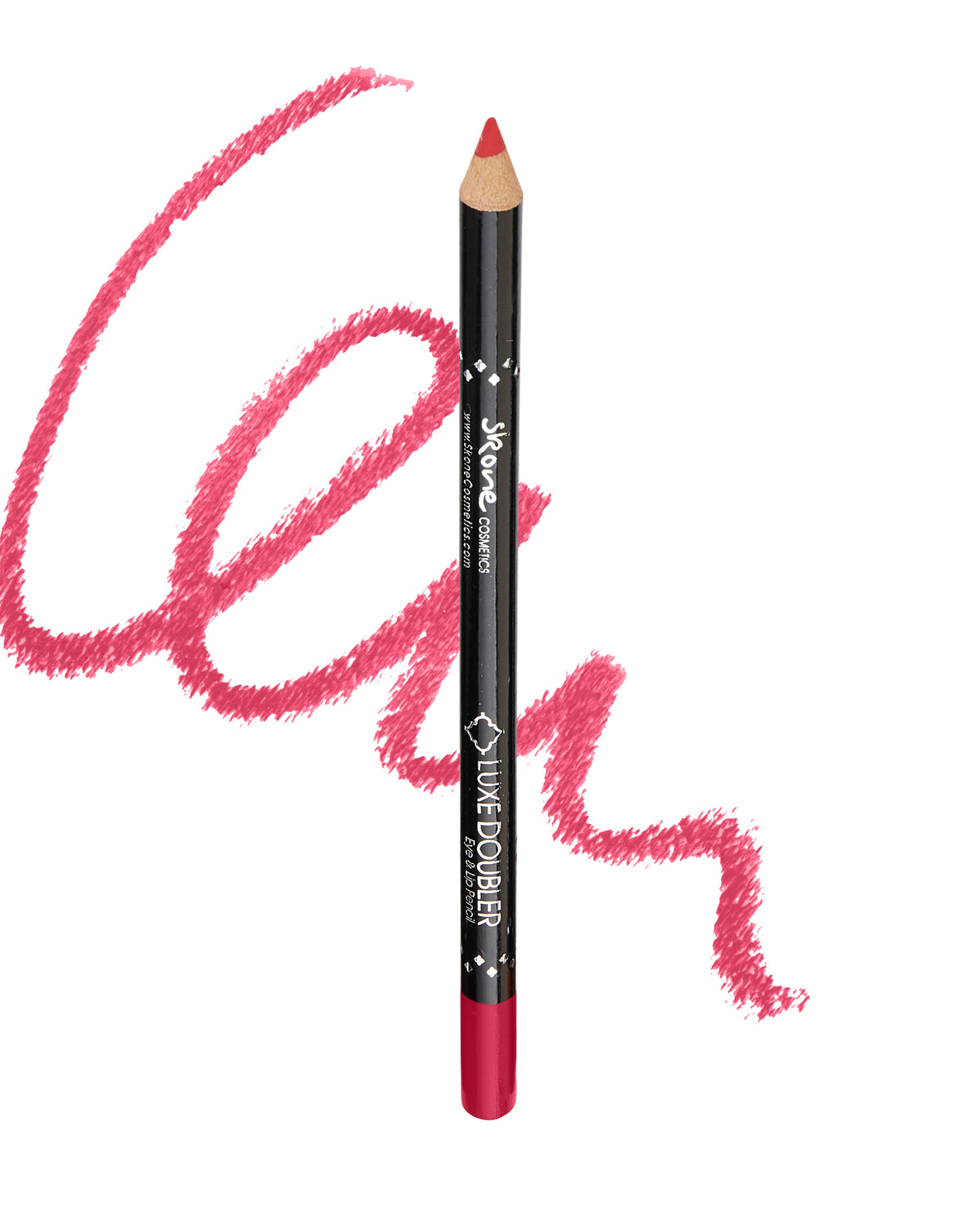 pink eyeliner delineador rosa