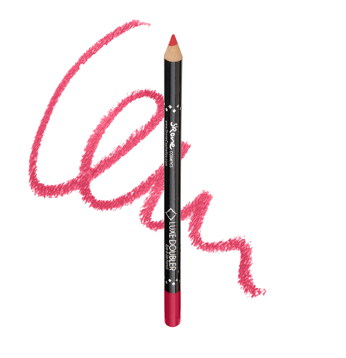 pink eyeliner delineador rosa
