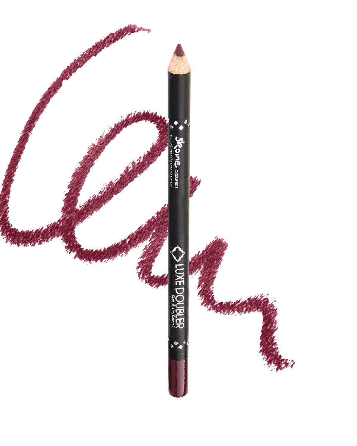 maroon burgundy eyeliner maquillaje de ojos burdeos granate