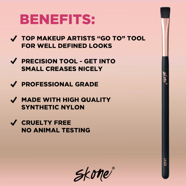 eye liner brush cepillo delineador de ojos
